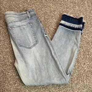 J Brand Alana Remnant High-Rise Crop Jeans